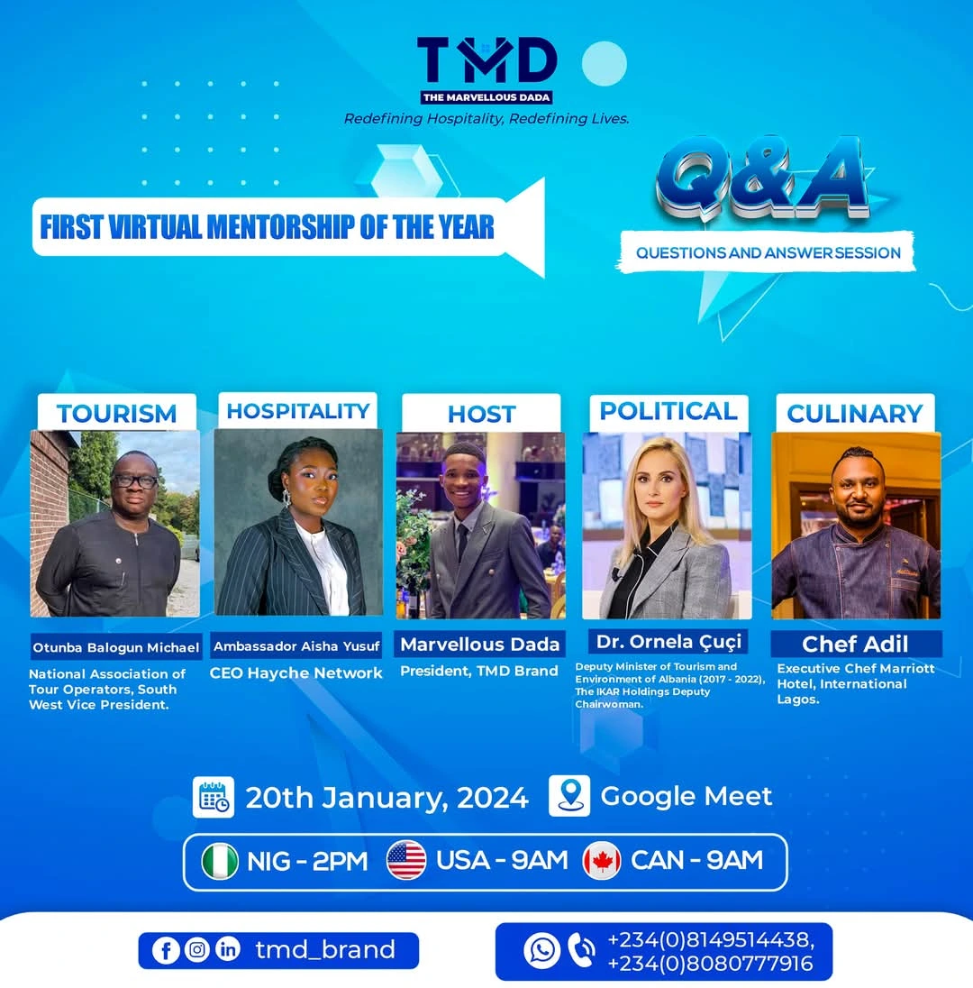 Virtual mentorship session
